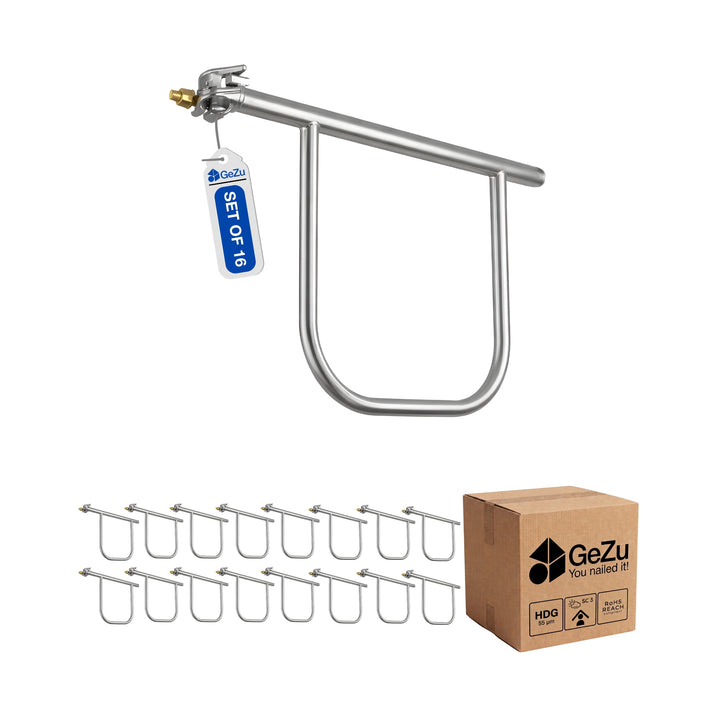 Scaffolding double-end guardrail - 16-pack - Gezu Impex