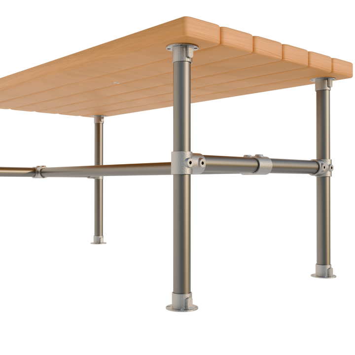 Table Frame Kit – Ø42 mm, Galvanised Steel