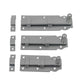 Flat door bolt