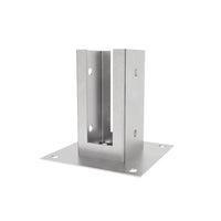 Square post support base