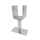Bolt Down U Post Support Holder | Width & Hight Adjustable