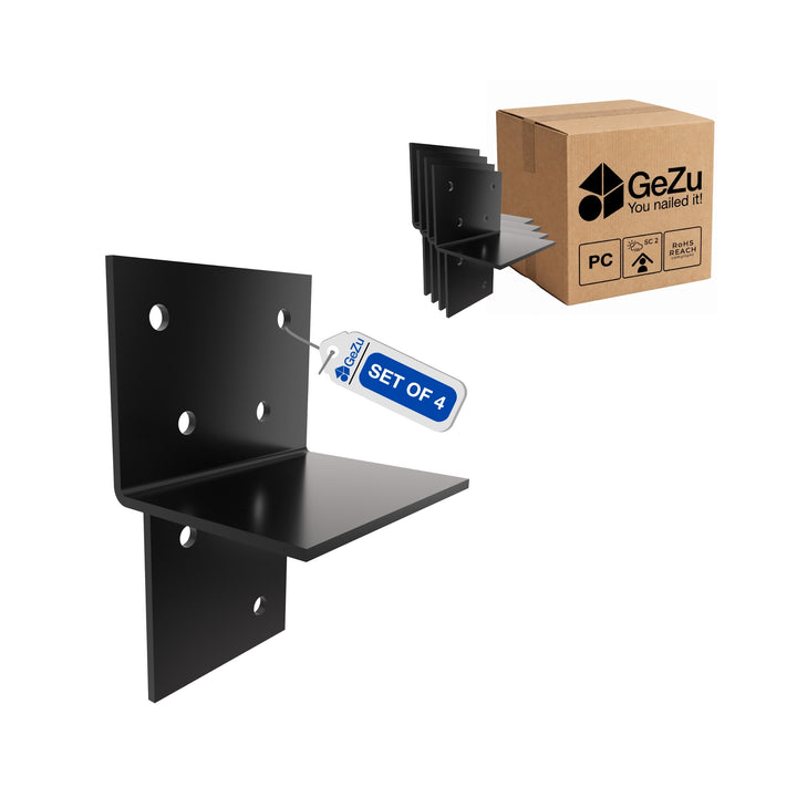 Post To Beam Bracket - 71 x 71 mm - Gezu Impex