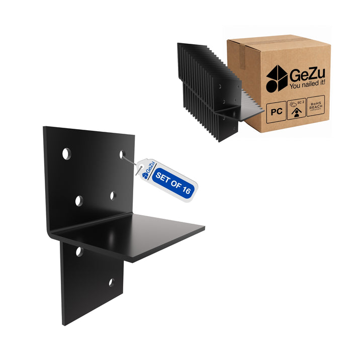 Post To Beam Bracket - 71 x 71 mm - Gezu Impex