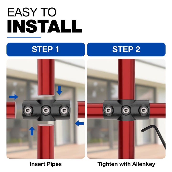 2 Socket Cross Tube Clamp