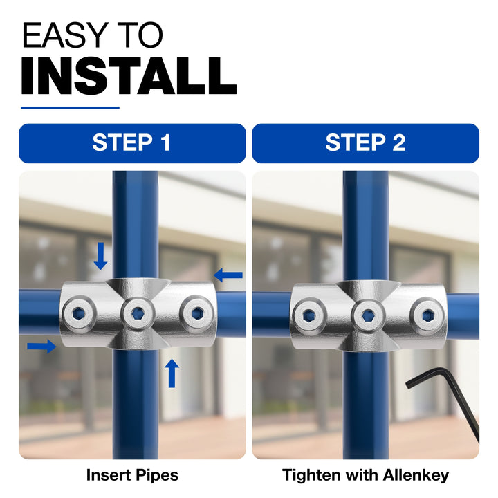 2 Socket Cross Tube Clamp