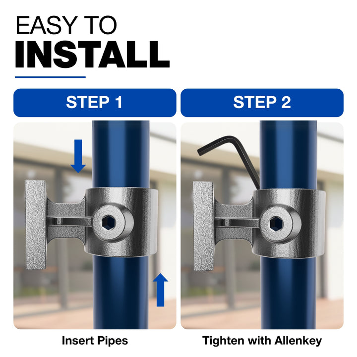 Wall Mount Handrail Bracket Tube Clamp
