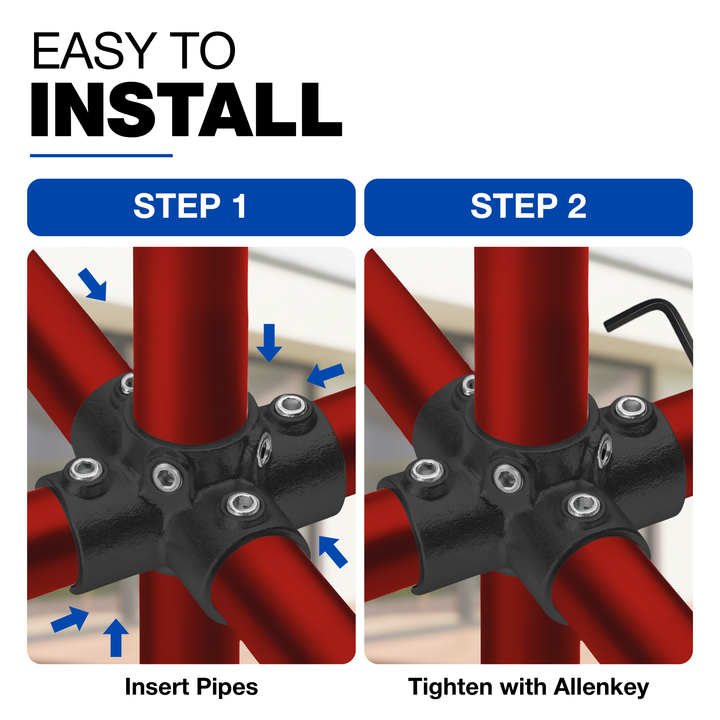 4 Way Cross Tube Clamp
