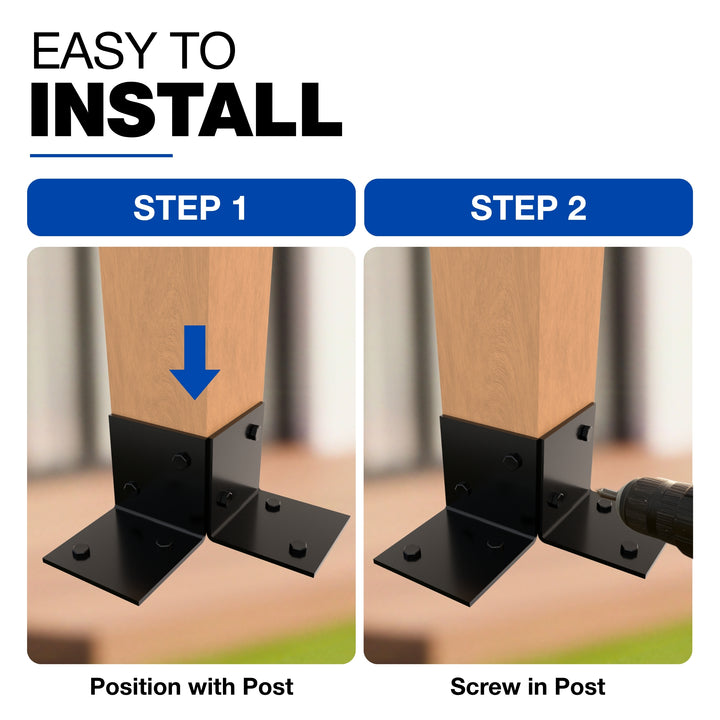Floor Pergola Bracket | Post Connectors