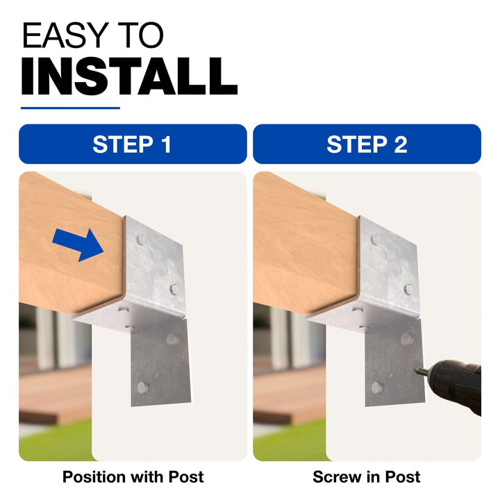 Wall Pergola Bracket | Post Connectors