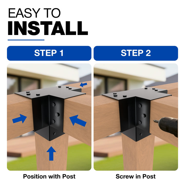 Pergola Bracket | Post Connectors X