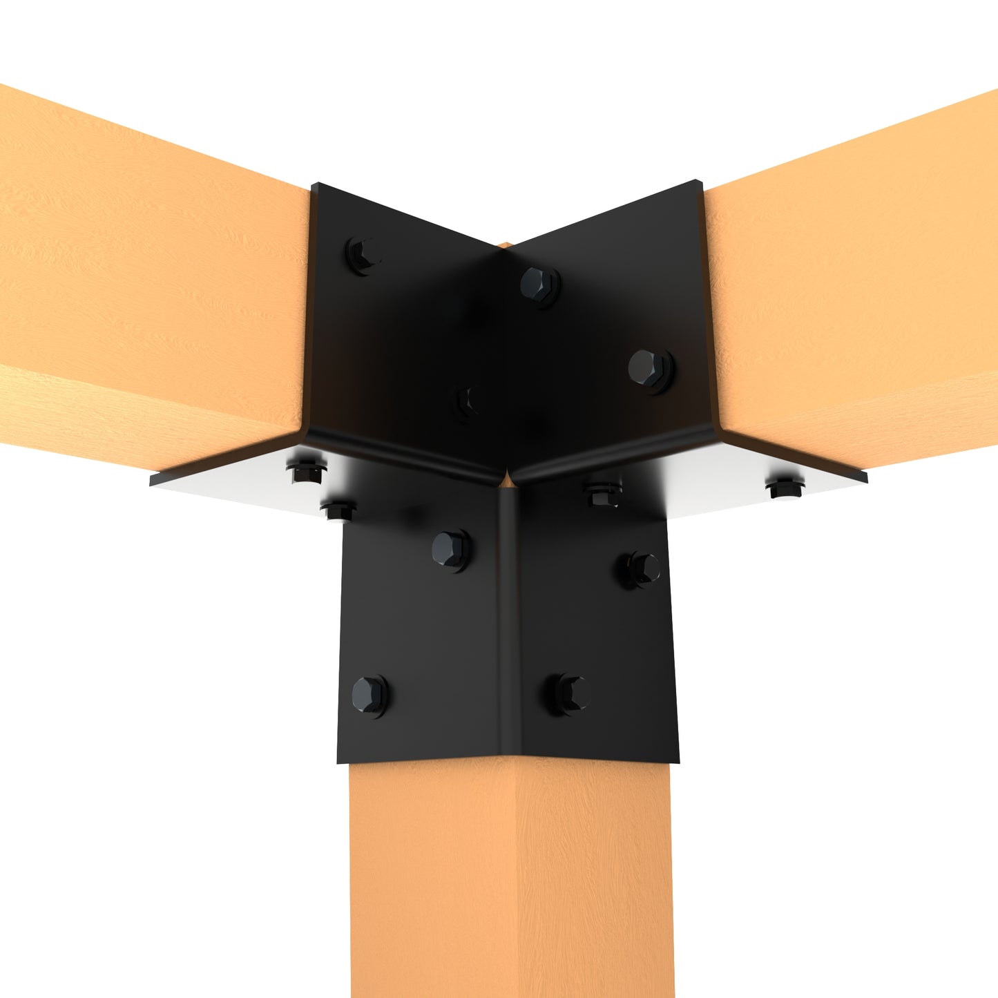 Pergola 3 Way Corner Bracket
