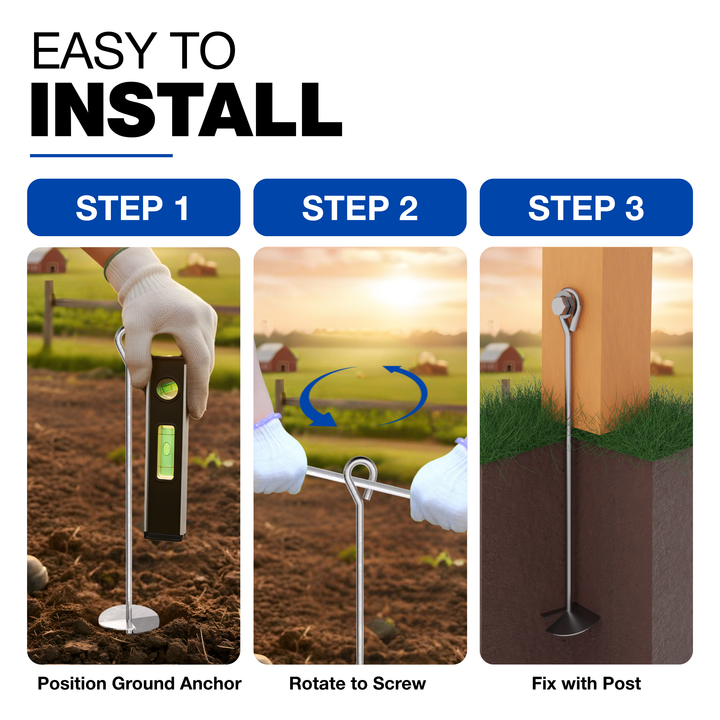Helical Ground Anchor | Earth Anchor