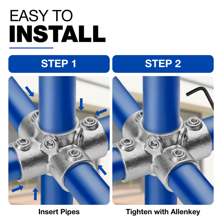 4 Way Cross Tube Clamp