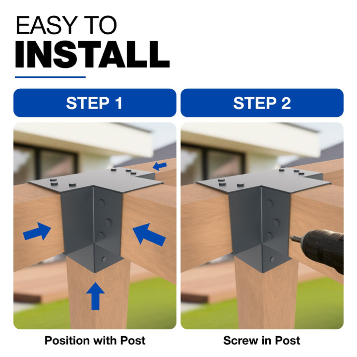 Pergola Bracket | Post Connectors X