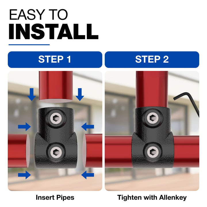 Short Tee Tube Clamp