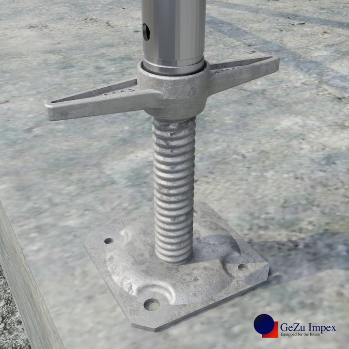 Adjustable Scaffolding Screw Jack 500x33.7 - Set of 8