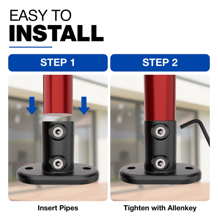 Base Plate Tube Clamp