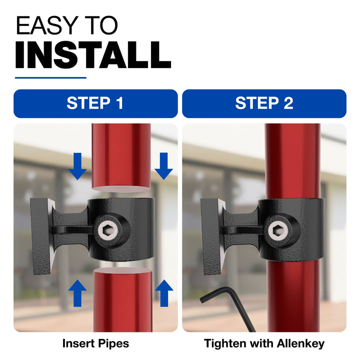 Wall Mount Handrail Bracket Tube Clamp