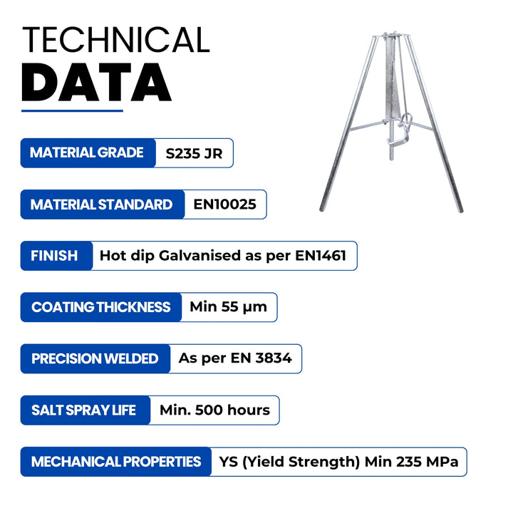 Adjustable Steel Prop Tripod