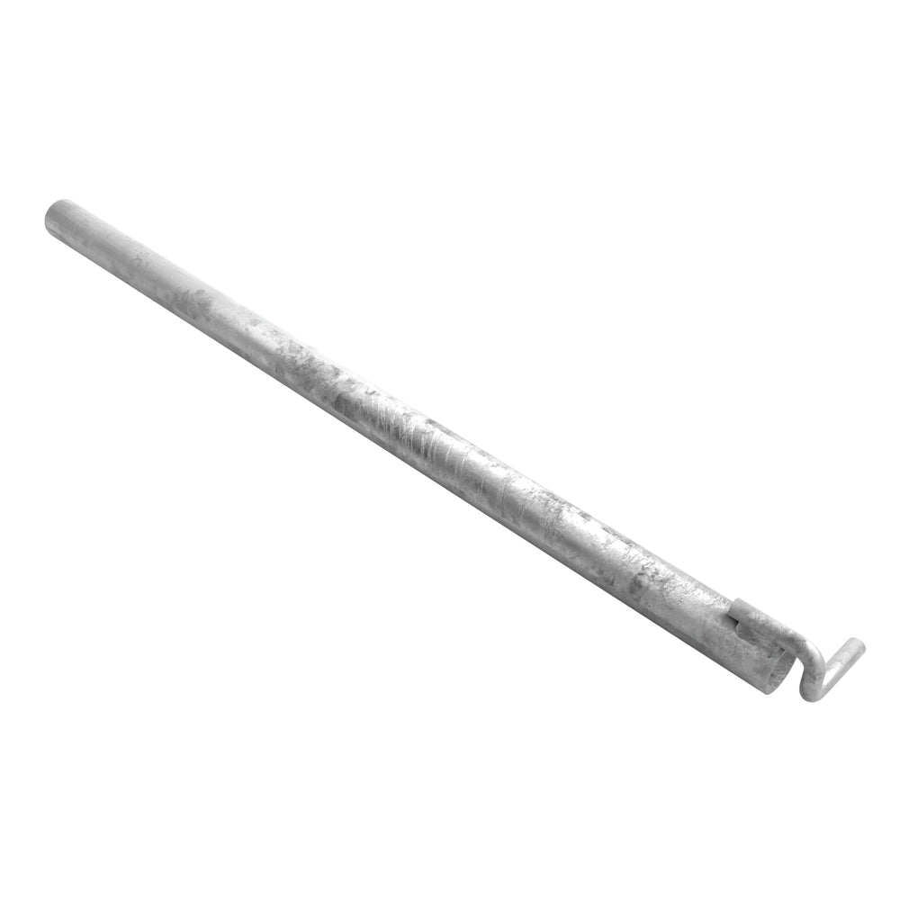 Scaffold anchor tube hook