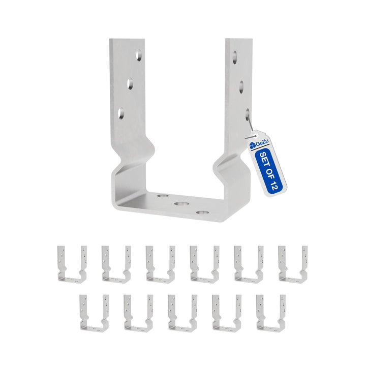 U Shaped Bracket with Bend | Fence Post Support Bundle