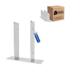 Bolt down u post support bracket - 101 x 200 x 50 x 60 x 4 mm - Gezu Impex
