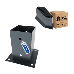 Square bolt down post support base bundle - detail view 11