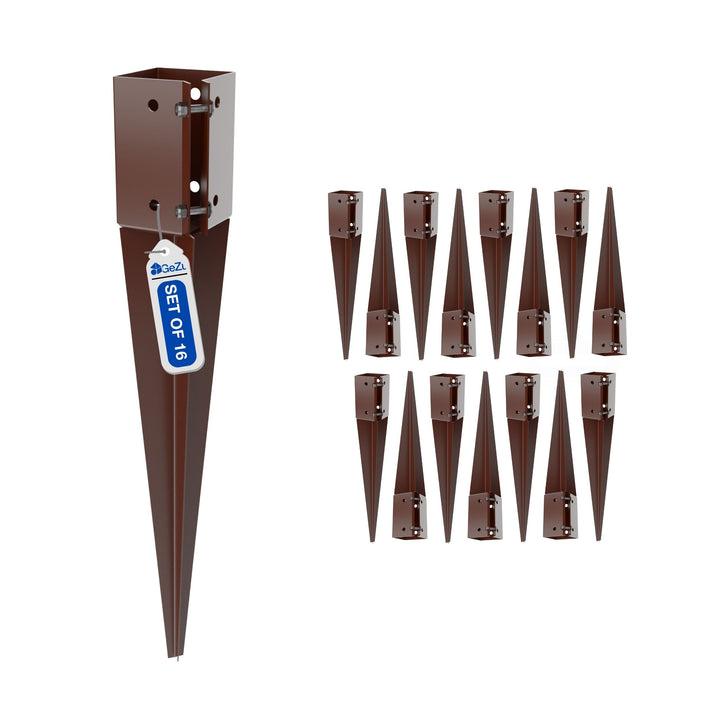 Swift Clamp Drive In Fence Post Spike Support Bundle