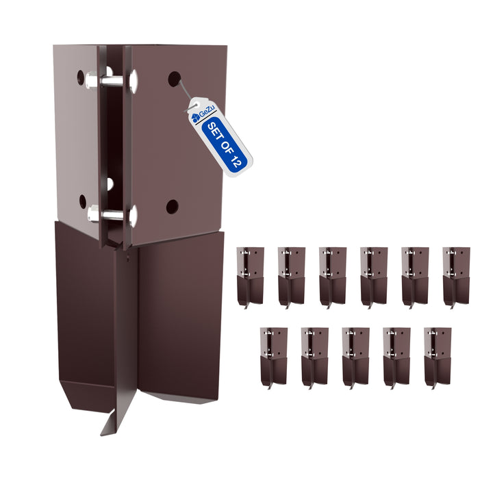 Swift Clamp Concrete In Post Support | Metpost Bundle