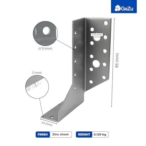 Adjustable joist hanger