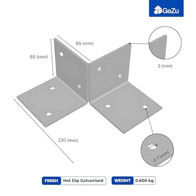 Floor Pergola Bracket | Post Connectors