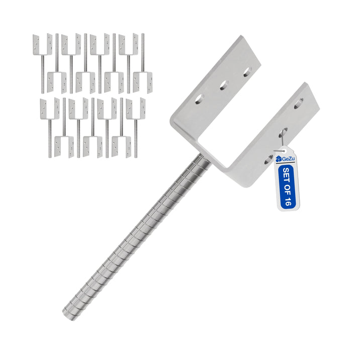 Concrete In U Shape Post Support | Fence Post Holder Bundle
