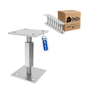 Adjustable post base - 70 x 70 mm - Gezu Impex