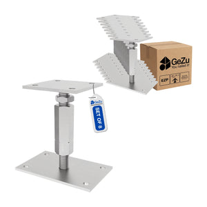 Adjustable post base - 100 x 160 mm - Gezu Impex