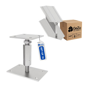 Adjustable post base - 100 x 160 mm - Gezu Impex