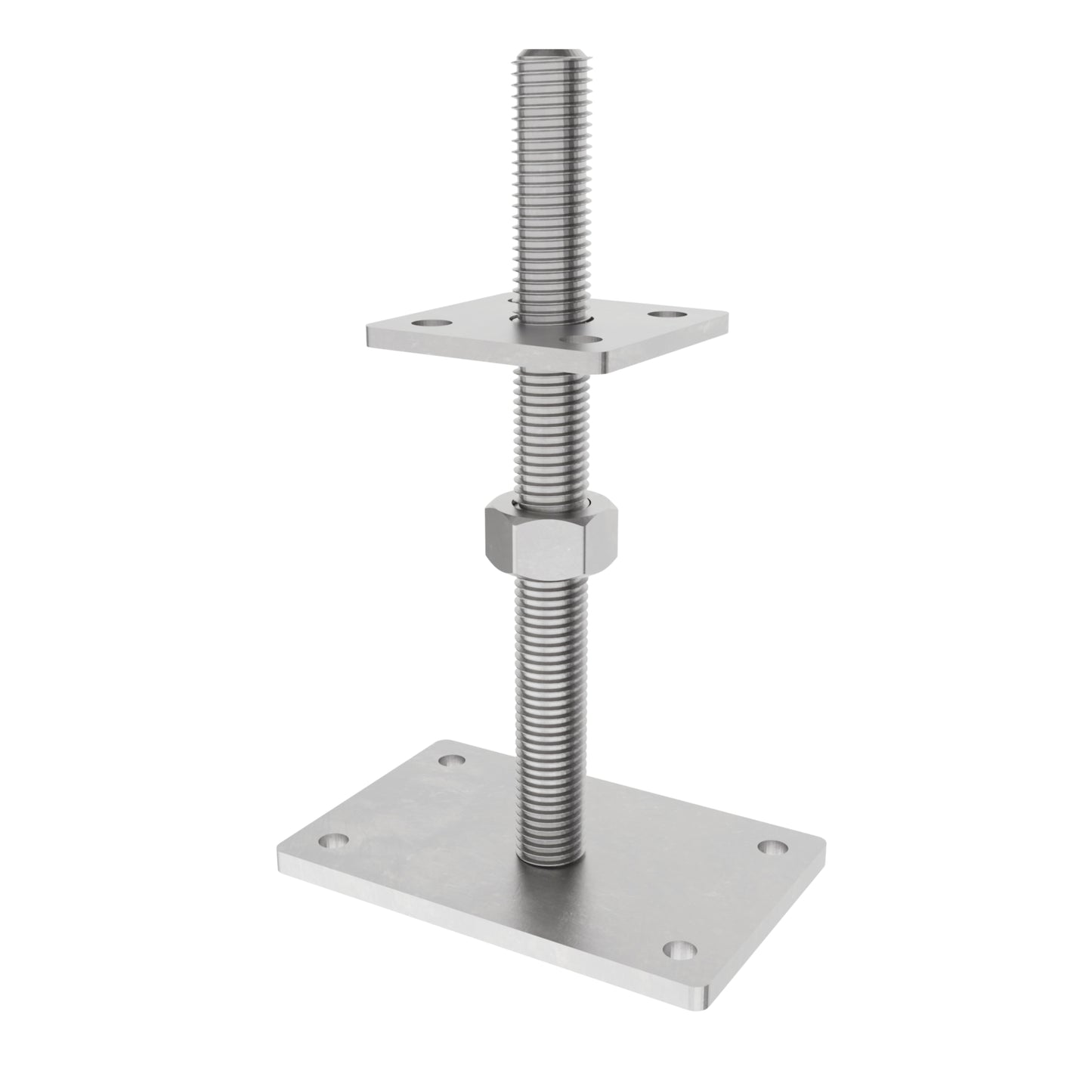 Height Adjustable Bolt Down Post Support | Adjustable Post Base