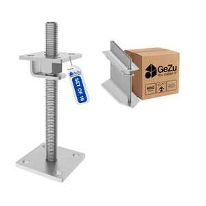 Adjustable height support post - 70 x 70 mm - Gezu Impex