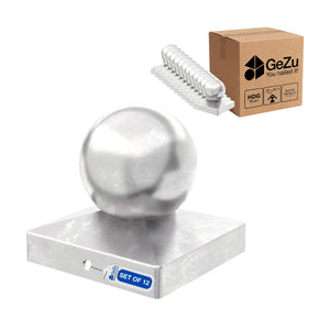 Ball Fence Post Cap - 71 x 71 mm - Gezu Impex