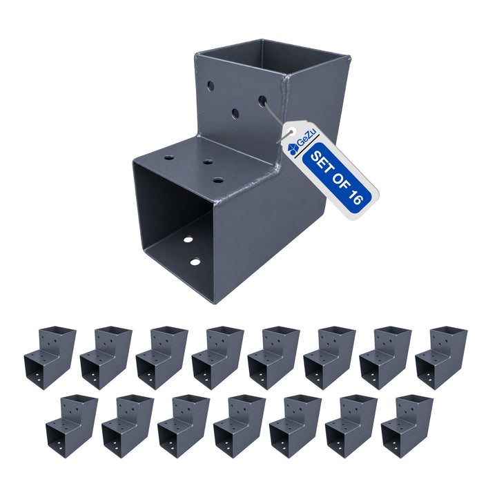 2-Way Post Connector L Shape | Pergola Corner Bracket Bundle