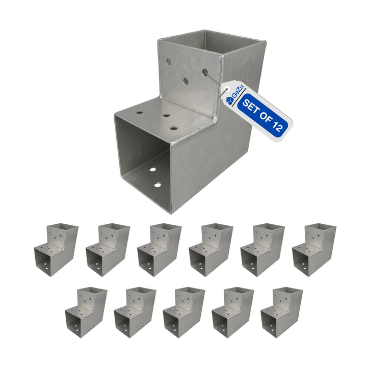 2-Way Post Connector L Shape | Pergola Corner Bracket Bundle
