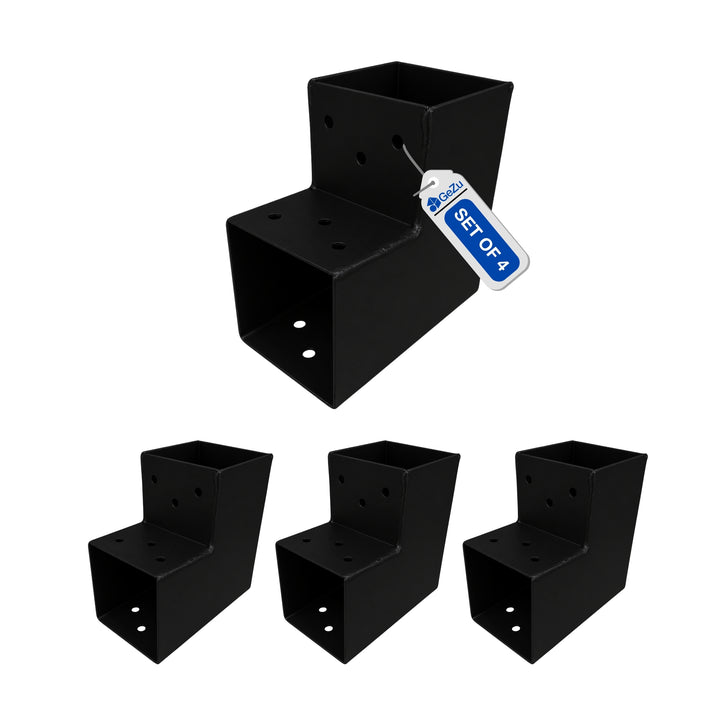 2-Way Post Connector L Shape | Pergola Corner Bracket Bundle