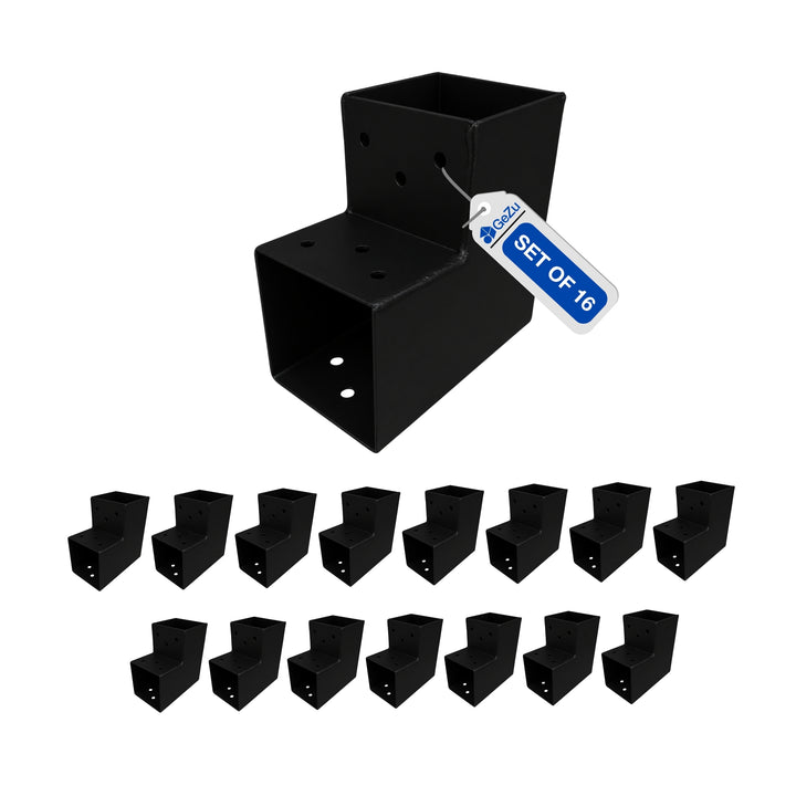 2-Way Post Connector L Shape | Pergola Corner Bracket Bundle