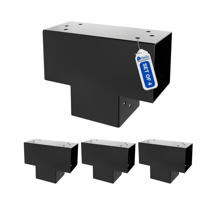 3-Way Post Connector T Shape | Pergola Corner Bracket Bundle