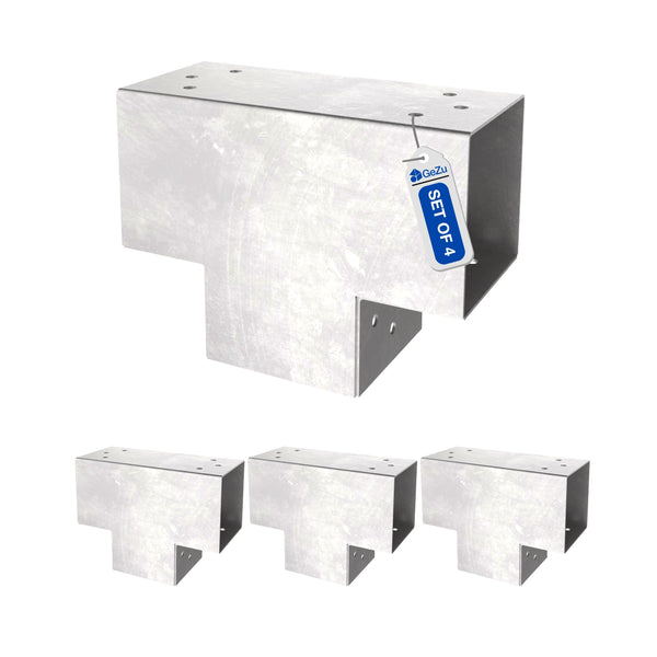3-Way Post Connector T Shape | Pergola Corner Bracket Bundle