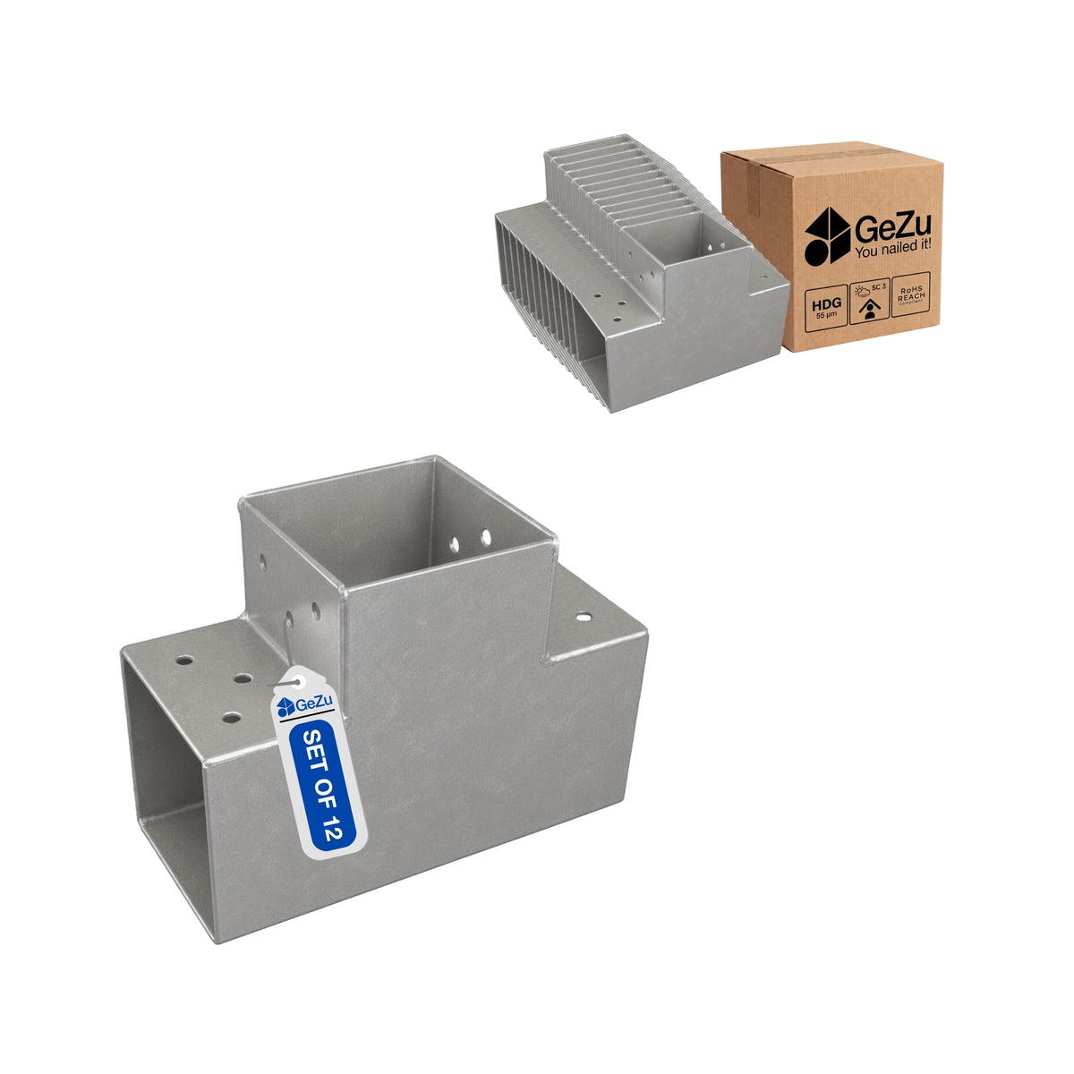 Pergola connector - 71 x 71 mm - Gezu Impex