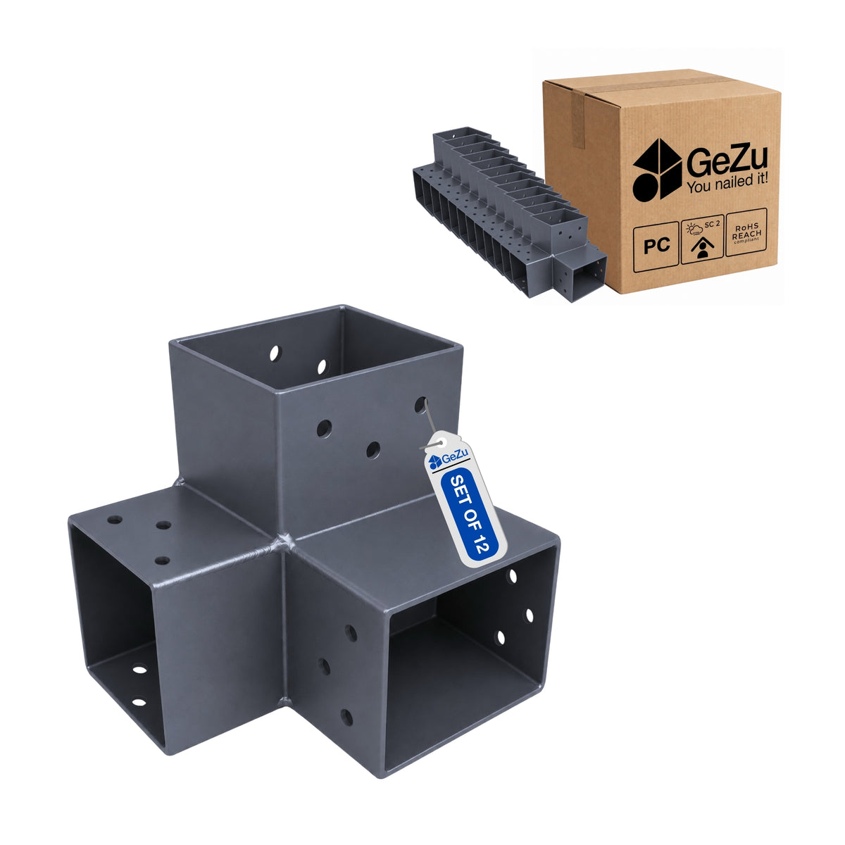Pergola connector - 71 x 71 mm - Gezu Impex