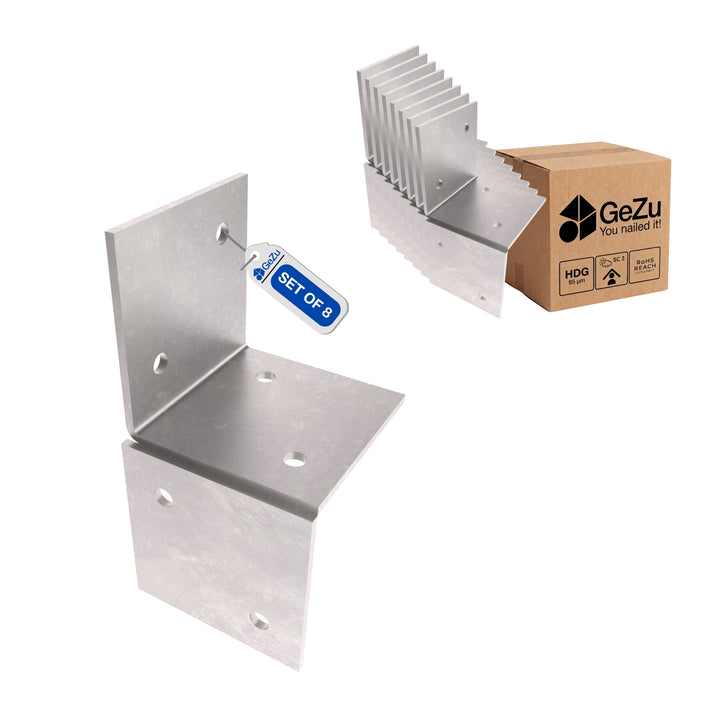 Pergola wall bracket - 71 x 71 mm - Gezu Impex