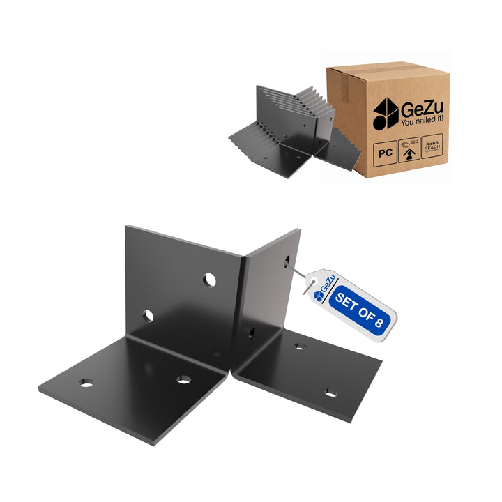 Pergola floor bracket - 71 x 71 mm - Gezu Impex