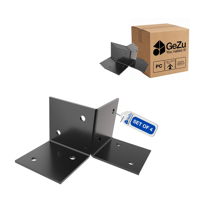 Pergola floor bracket - 71 x 71 mm - Gezu Impex