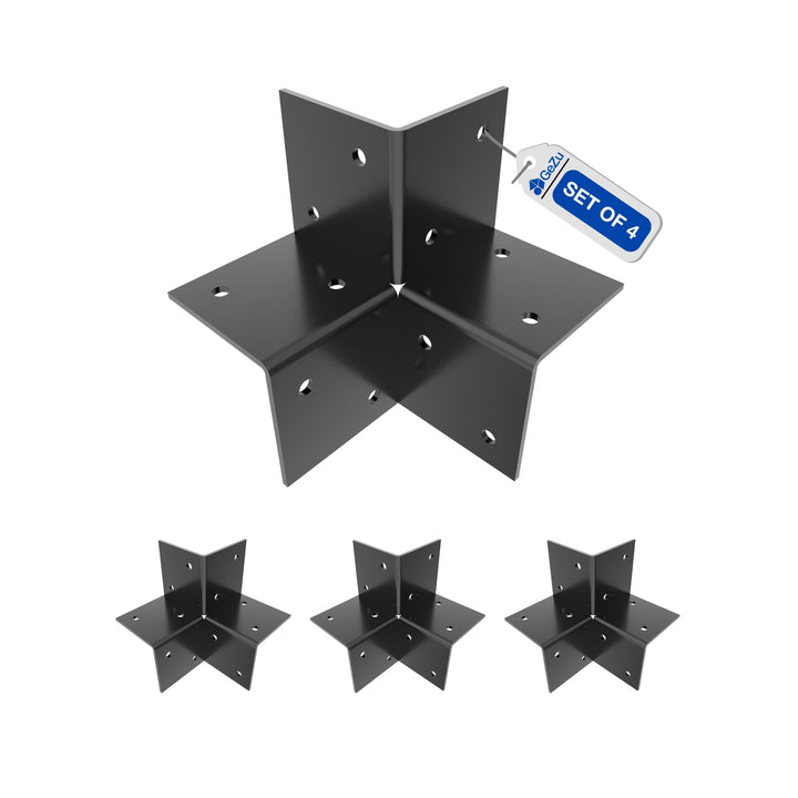 3 Way Corner Pergola Bracket | Post Connectors Bundle